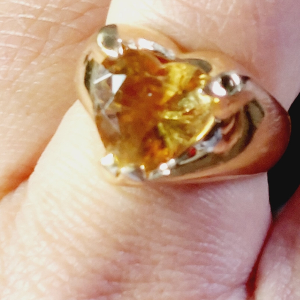 Citrine ring - Picture 4 of 7